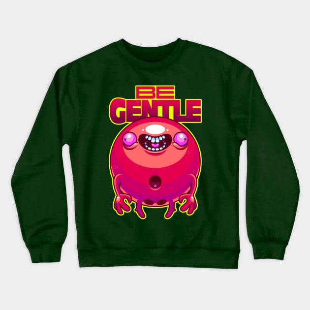 Gentle Bowling Ball Crewneck Sweatshirt by ArtisticDyslexia